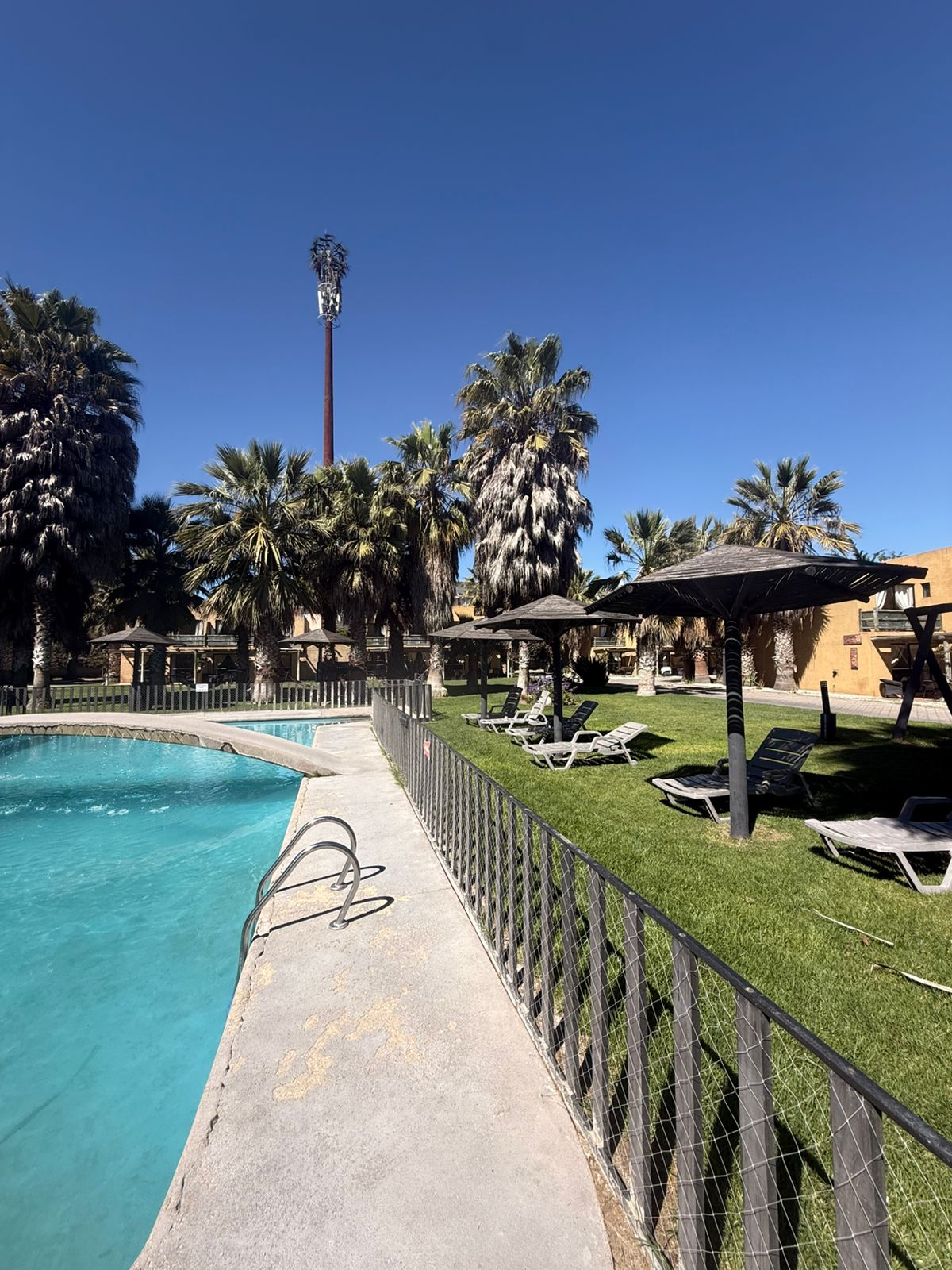 Piscina del alojamiento